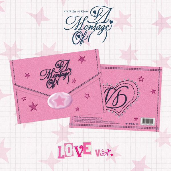 VIVIZ - The 1st Album ‘A Montage of ( )' (LOVE Ver.) pob included