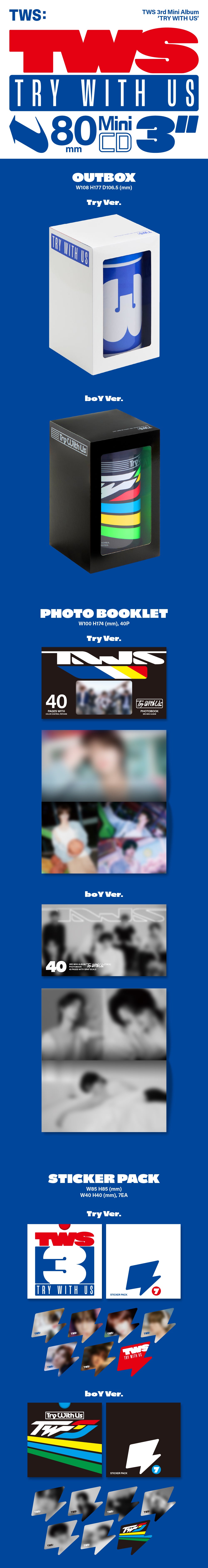 TWS - 3rd Mini Album 'TRY WITH US'