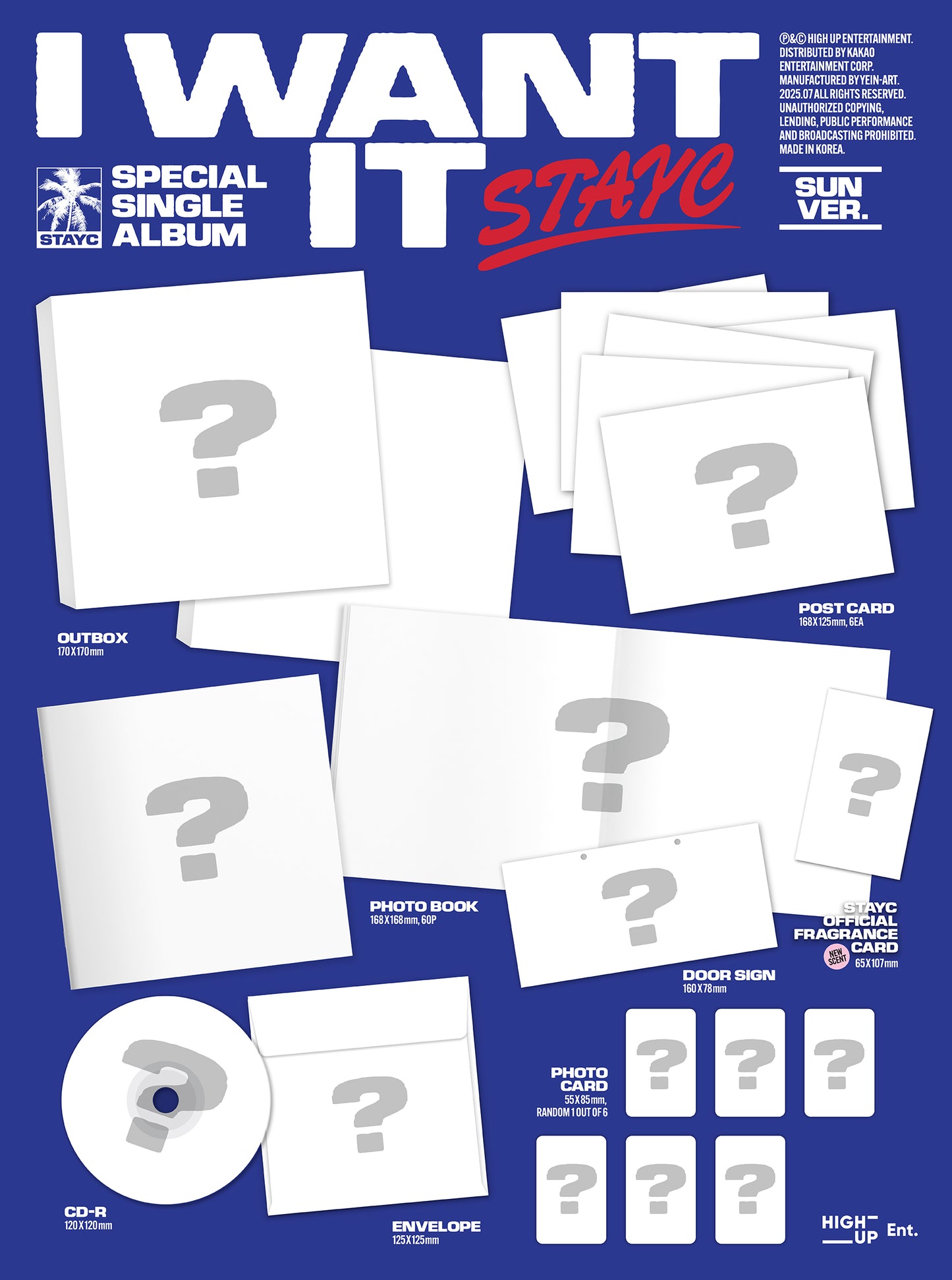 STAYC - Special Single : I WANT IT pob included