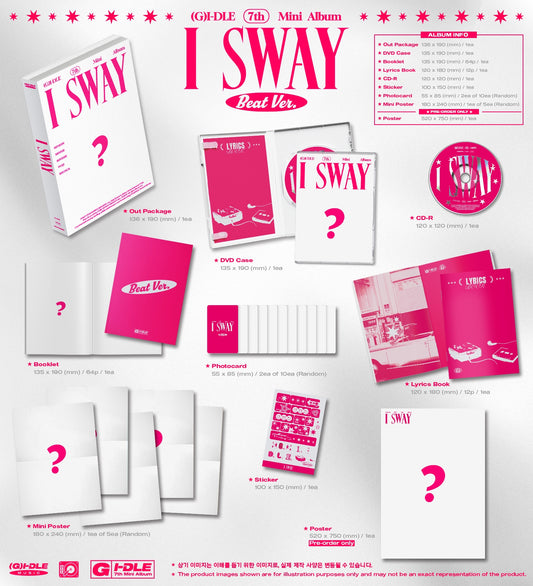 (G)I-DLE - 7th Mini Album [I SWAY]