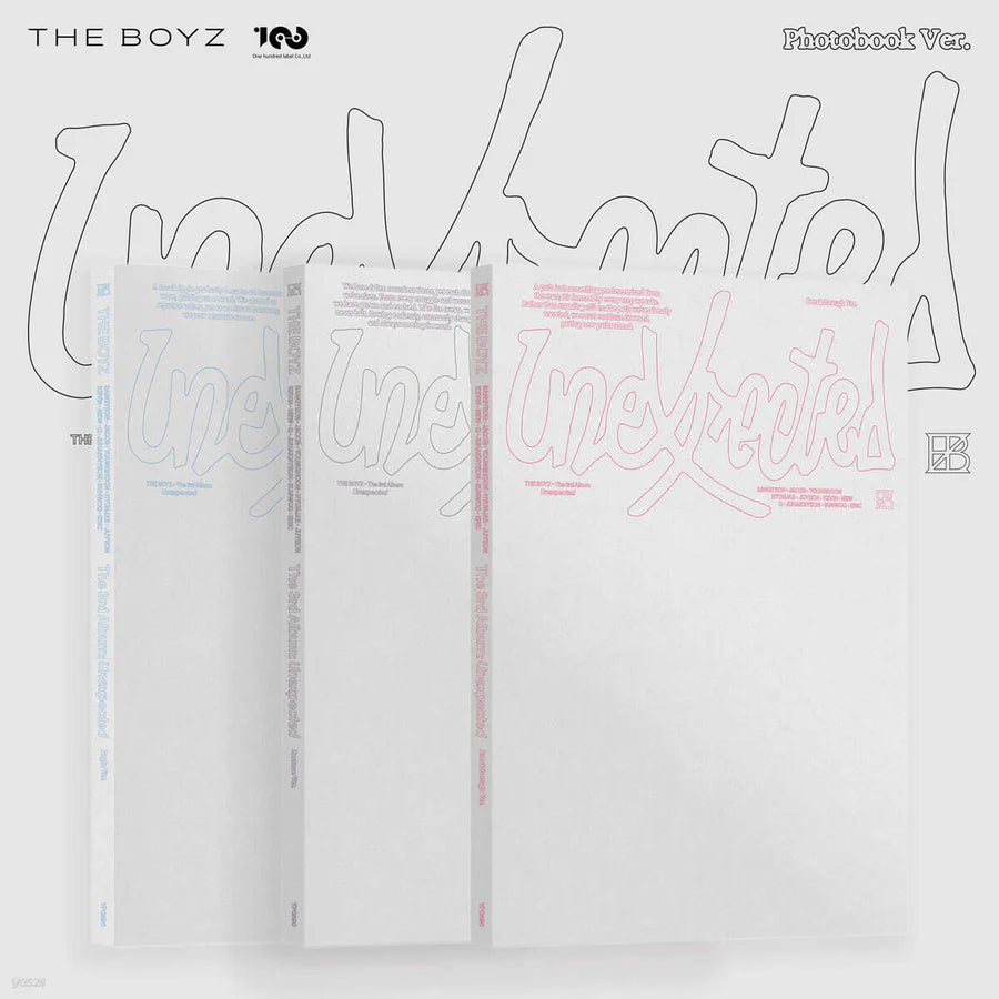 THE BOYZ - The 3rd Album "Unexpected" [Photobook Ver.]