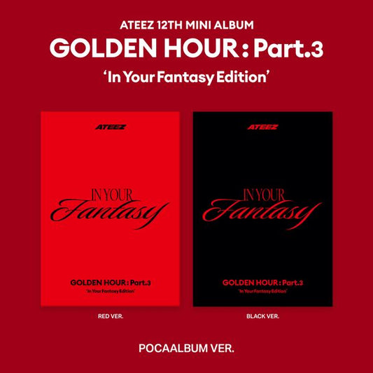 ATEEZ - 12th Mini Album [GOLDEN HOUR : Part.3 ‘In Your Fantasy Edition’]