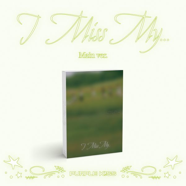 PURPLE KISS - 2nd Single Album [I Miss My...] (MAIN Ver.)