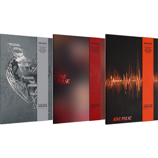 TREASURE - 3RD MINI ALBUM [LOVE PULSE] METAL / STREET / ROCKCHIC VER.