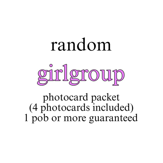 Random gg photocard pack