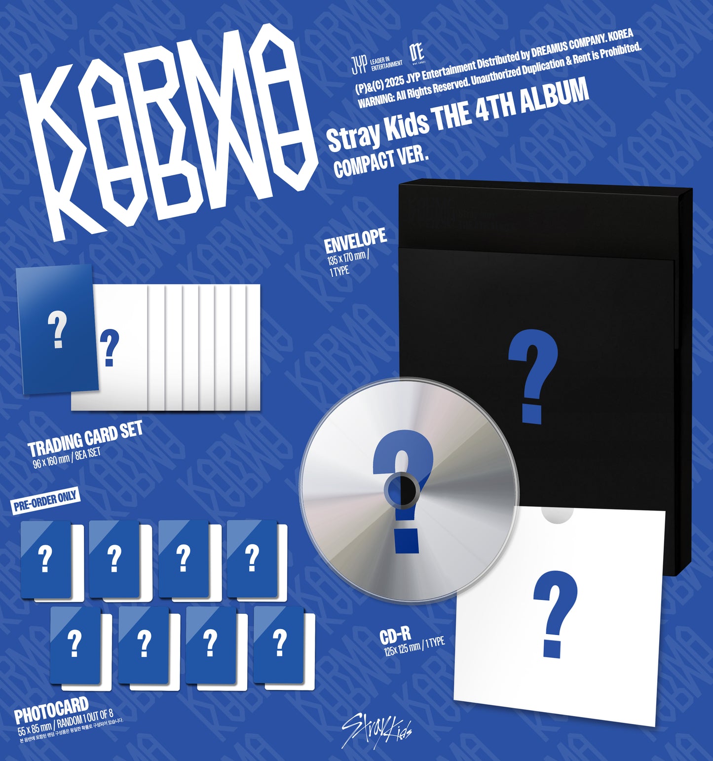 Stray Kids - 4th Album [KARMA] (COMPACT Ver.)