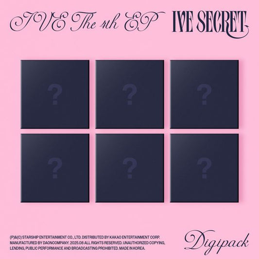 IVE - 4th Mini Album [IVE SECRET] (Digipack Ver.) (Limited Edition)